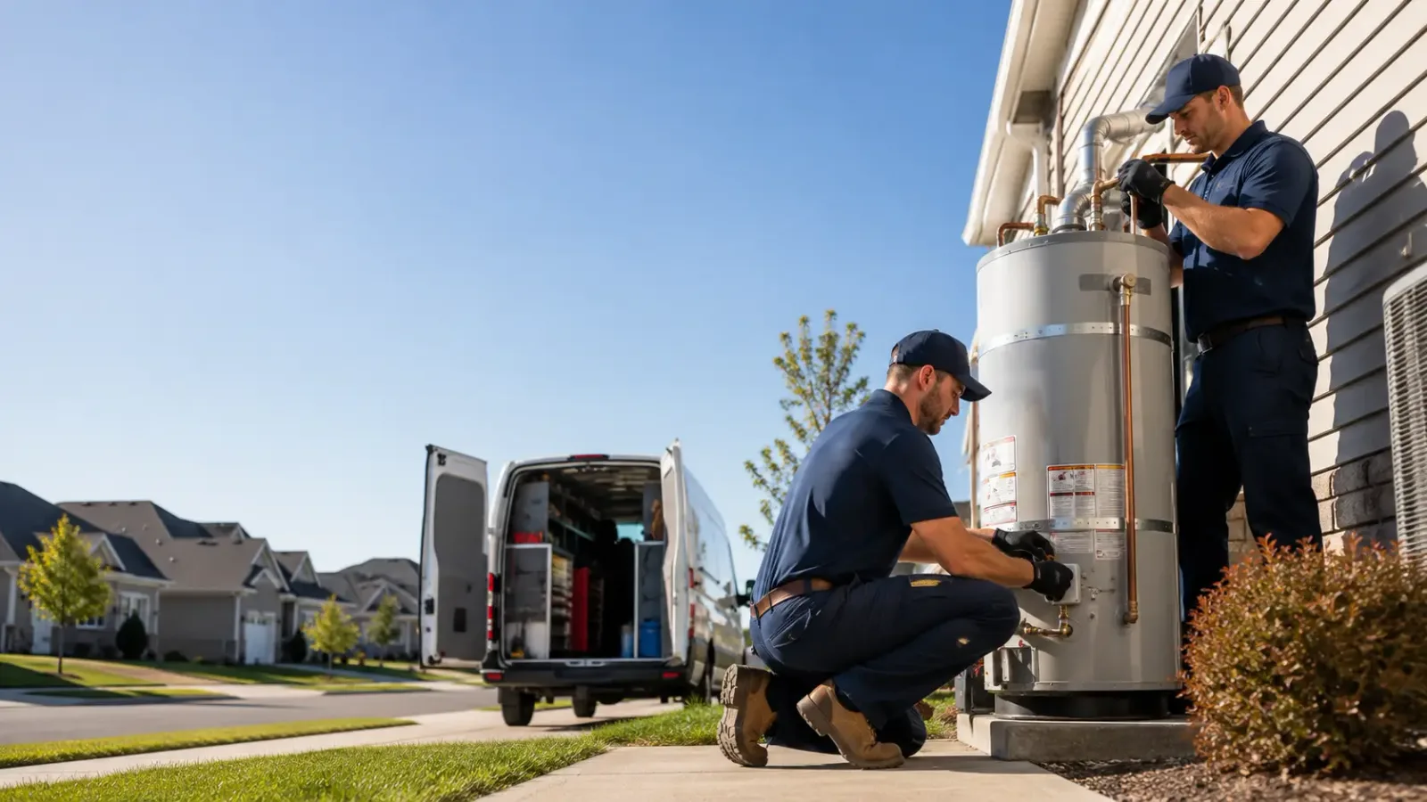 Water Heater Installation in Oakland, ME